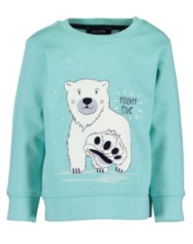 Blue Seven Sweatshirt HIGH FIVE in mint